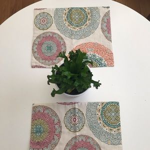 Boho style placemats